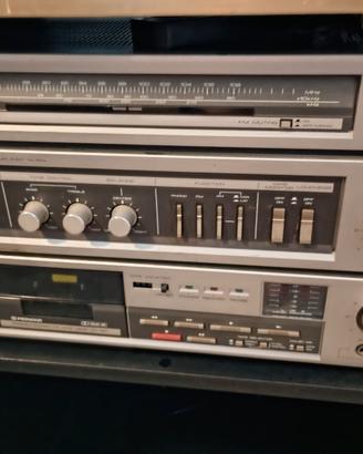 Impianto Stereo Pioneer Perfetto Anni '80-90