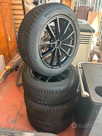 4 ruote invernali BMW cerchi 17 225/50 R17