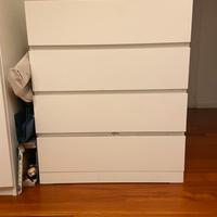 Cassettiera ikea Malm 80 cm x 50, altezza 75