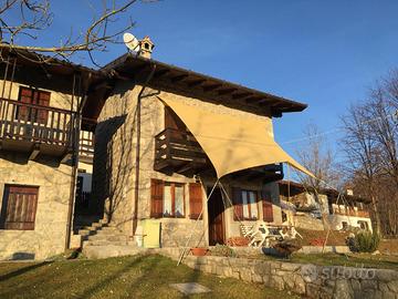 PANORAMICA CASA SINGOLA CON FACCIATA IN PIETRA ...