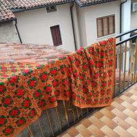 coperta matrimoniale fatta a mano