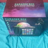 Karaoke Box cassa Usb e 2 microfoni - NUOVA