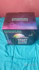 Karaoke Box cassa Usb e 2 microfoni - NUOVA