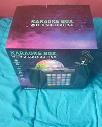 Karaoke Box cassa Usb e 2 microfoni - NUOVA