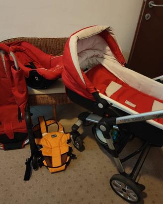 Trio foppapedretti e marsupio chicco