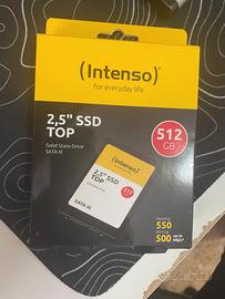 ssd 2.5 Intenso SSD 512Gb, 2.5 flash NAND sigillat