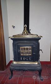 Stufa a legna in ghisa