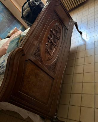 camera da letto antica del 1903 fatta a mano