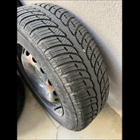Cerchioni + pneumatici all season ford ka/fiat 500