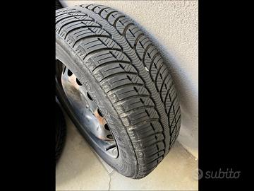 Cerchioni + pneumatici all season ford ka/fiat 500