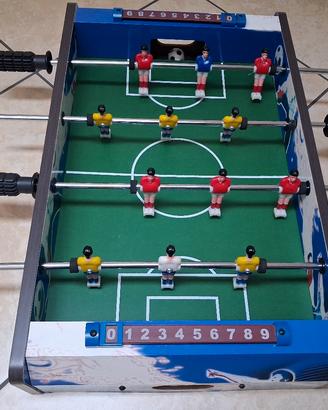 Biliardino Calcio Balilla da tavolo