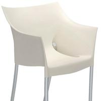 6 poltroncine Kartell Stark bianche 