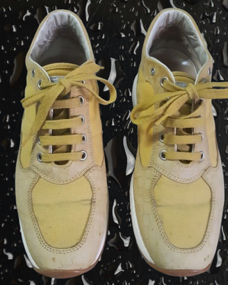 Scarpe Hogan Vintage Giallo Donna Taglia 38