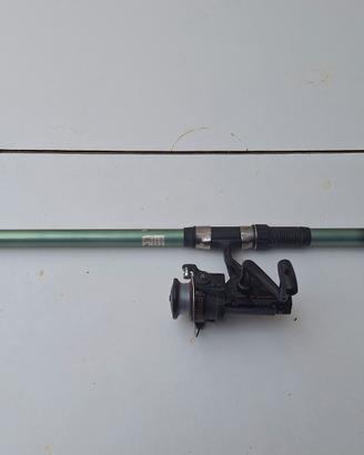 canna da pesca con mulinello