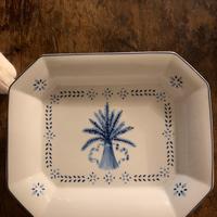 Svuota tasche  bianco e blu marchio HAAS