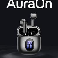 Auricolari wireless AuraOn I52 (Neri) Mai usate