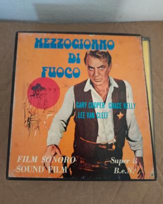 Cofanetto pellicole super 8 Mezzogiorno di Fuoco
