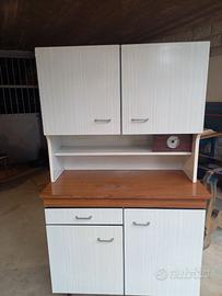 Mobile Cucina Credenza Francese Vintage