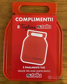Nutella tagliere limited edition 2025 rosso nuovo
