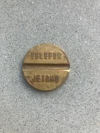 Gettone telefonico Turchia 1990