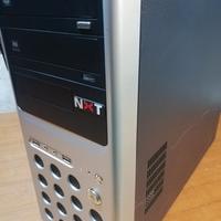 Case pc tower con alimentatore e lettore dvd