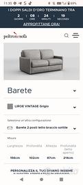 divano letto poltrone sofà Barete.