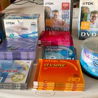 TDK CD-R e DVD-R 150+ dischi vergini