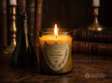 Candela Dom Pérignon pezzo unico lusso