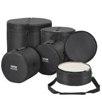 Kit Borse per Batteria in Tessuto Oxford 5 Pezzi