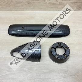 kit protezione marmitta tmax 500 2001 2006 3 pezzi