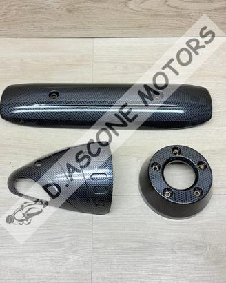 kit protezione marmitta tmax 500 2001 2006 3 pezzi