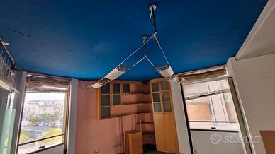 sistema illuminazione su binario