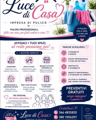 ? Luce di Casa - Impresa di Pulizie ?