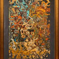 Coppia cornici dorate per quadri 50x70