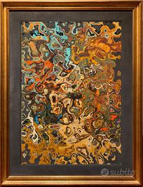 Coppia cornici dorate per quadri 50x70