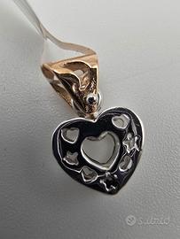 Ciondolo Cuore Oro 18 Kt