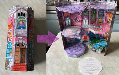 Castello delle fiabe libro/gioco/puzzle DeAgostini