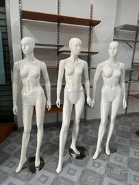 Manichini per negozio di abbigliamento 7 pezzi