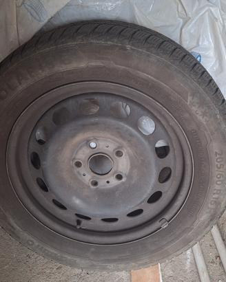 gomme e cerchi t roc  205/60/16