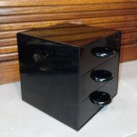 rara mini cassettiera Gedy Design anni '70 Makio