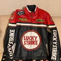 Giubbotto moto vera pelle
