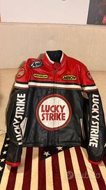 Giubbotto moto vera pelle