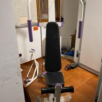 Panca pesi e ginnastica