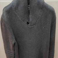 Maglione invernale Tommy Hilfiger (Grigio, XL)