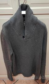 Maglione invernale Tommy Hilfiger (Grigio, XL)