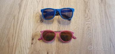 2 occhiali da sole per bambini (circa 3-6 anni)