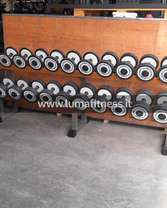 Set Manubri Technogym 6-24 kg