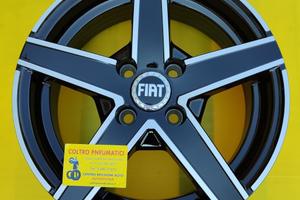 4 Cerchi In Lega NUOVI Da 14 Fiat Punto 500 Panda