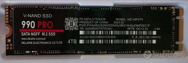 HDD SSD tipo M.2 - SATA NGFF - 4TB