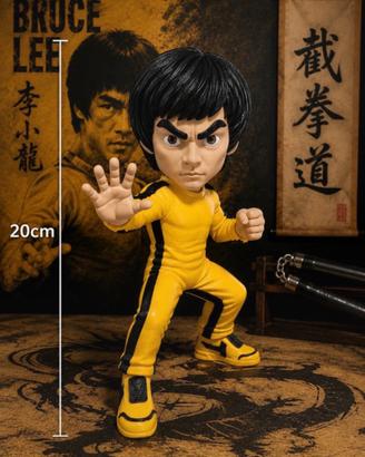 Avatar Bruce Lee stampato in 3d